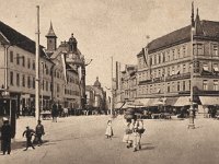 Trg bana Jelačića, Ilica, oko 1915. godine